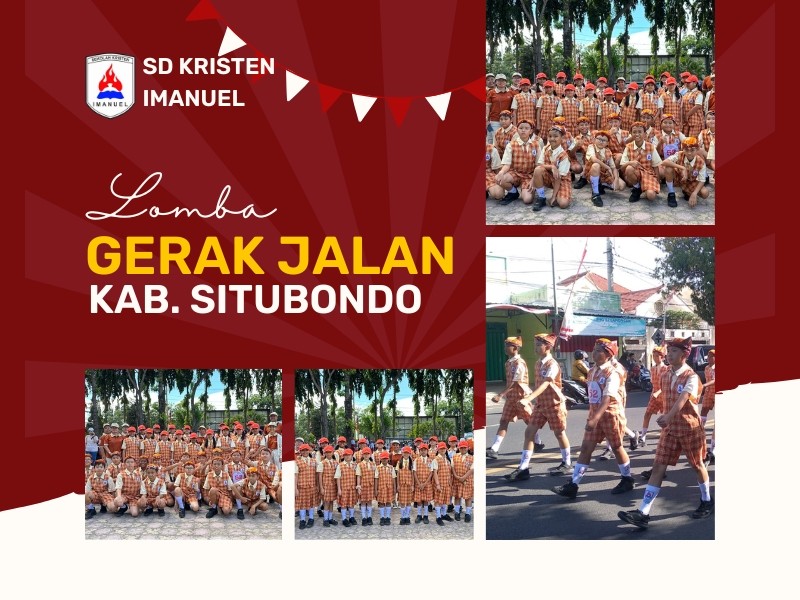 PARTISIPASI SD KRISTEN IMANUEL DALAM GERAK JALAN